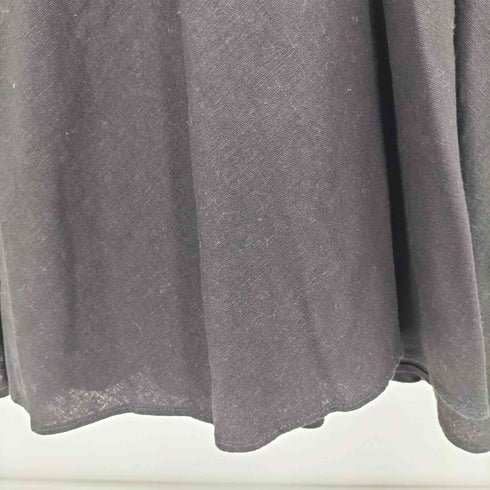 ザラ ZARA バックリボン リネンキャミソール ワンピース レディース import:L