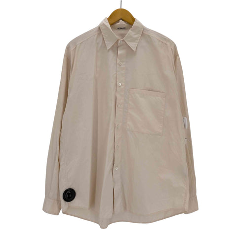 オーラリー AURALEE WASHED FINX TWILL BIG SHIRTS メンズ JPN:4
