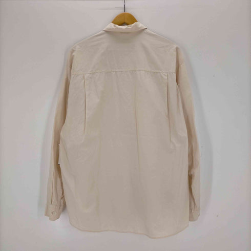 オーラリー AURALEE WASHED FINX TWILL BIG SHIRTS メンズ JPN:4