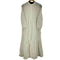 ザラ ZARA MIDI DRESS WITH CUTWORK EMBROIDERY レディース US XS
