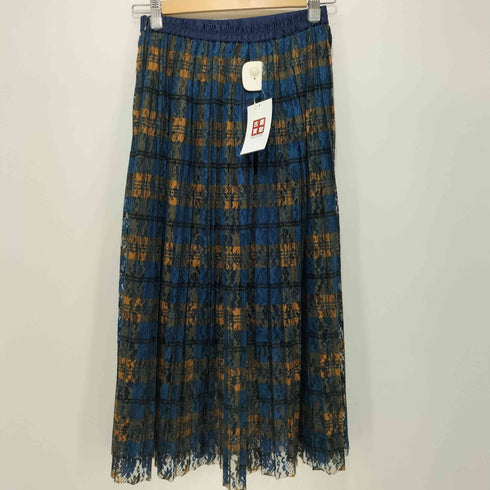 マウジー moussy PLEATED LACE スカート レディース FREE