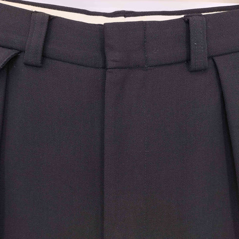 ポロバイラルフローレン Polo by RALPH LAUREN USA製 ウールギャバ 2タックスラックス ジップポケット メンズ W31/L34