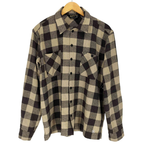 ブルコ BLUCO FLANNEL SHIRTS フランネルシャツ メンズ JPN:L