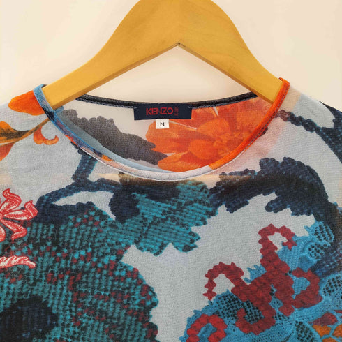 ケンゾージーンズ KENZO JEANS シアー総柄トップス レディース JPN:M