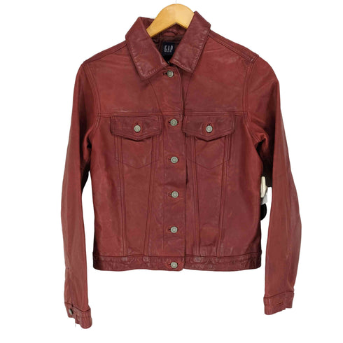 ギャップ Gap OLD リアルレザージャケット レディース JPN:XS