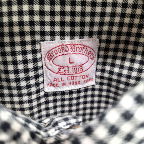 ブルックスブラザーズ BROOKS BROTHERS 90S ギンガムチェック BD L/S シャツ メンズ JPN:L