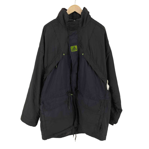 アディダス adidas EQUIPMENT センターロゴ 中綿 シェルジャケット メンズ import:L