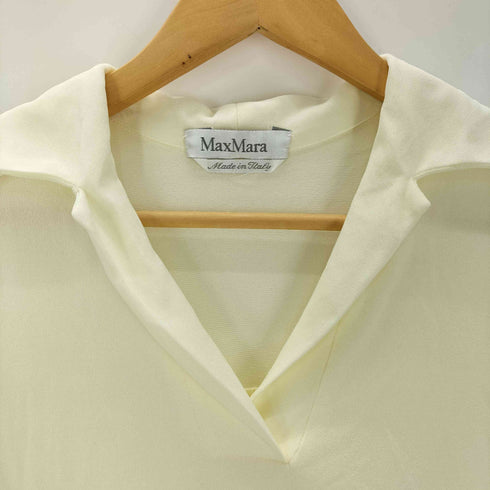 マックスマーラ MAX MARA シアーポロシャツ レディース
