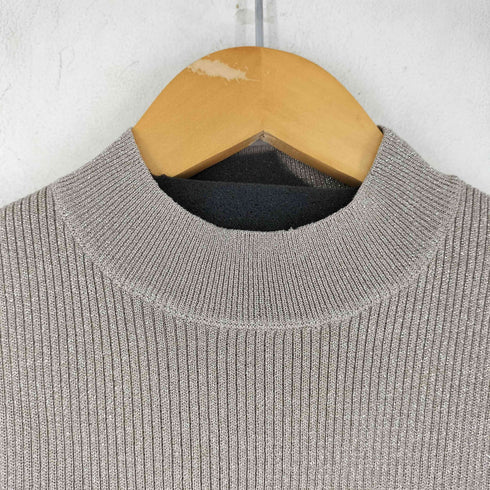 リエンダ rienda スリーブレスラメウォッシャブルKnit TOP レディース FREE