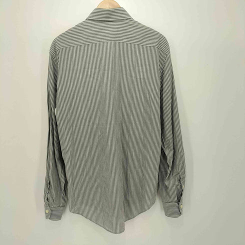 フェイ FAY イタリア製 ボタンダウン L/S ストライプ シャツ メンズ 39