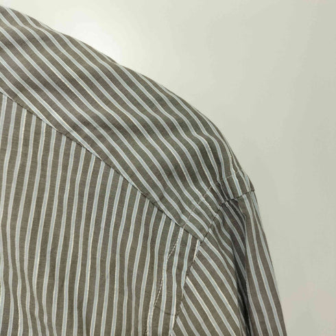 フェイ FAY イタリア製 ボタンダウン L/S ストライプ シャツ メンズ 39