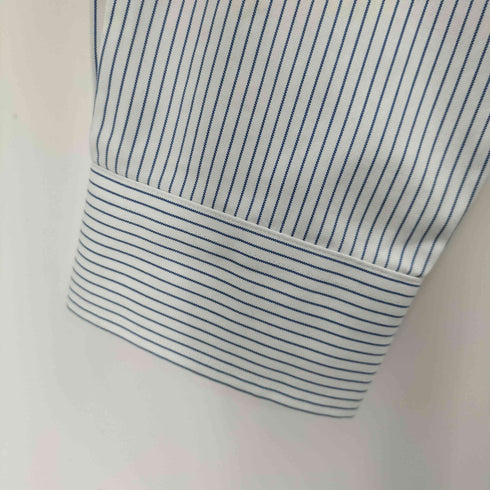 エルエルビーン L.L.Bean SLIGHTLY FITTED ワンポケット ストライプ L/S シャツ メンズ 151/2-5