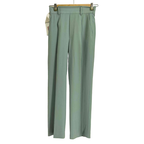 ユナイテッドアローズグリーンレーベルリラクシング UNITED ARROWS green label relaxing 23ss サラフール ワイド ストレート パンツ レディース 34