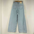 ザラ ZARA WIDE-LEG MID-RISE JINSI レディース 34