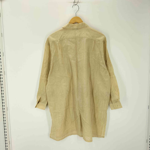 NUNO 総柄刺繍ロングシャツ レディース