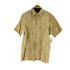 クラブルーム CLUB ROOM S/S 総柄 リネン混 シャツ メンズ JPN:XL