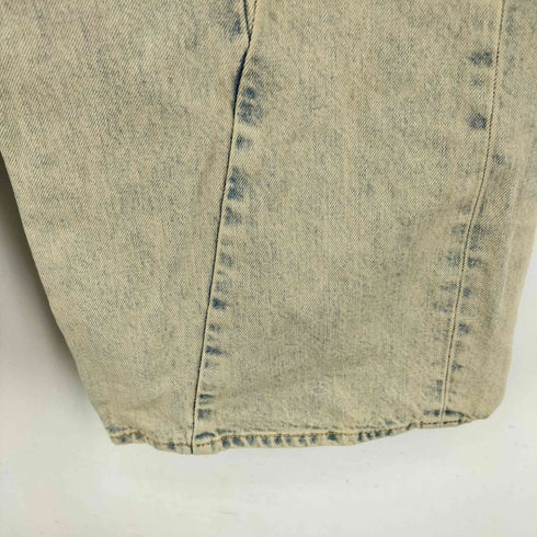 マウジー moussy CURVED LINE CHEMICAL BAGGY レディース 0