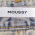 マウジー moussy CURVED LINE CHEMICAL BAGGY レディース 0