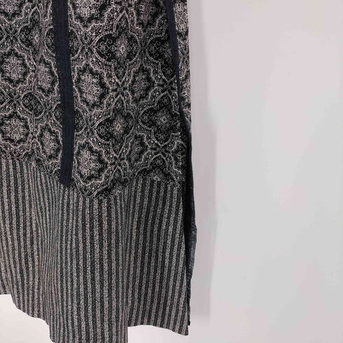 ハートイッセイミヤケ Haat ISSEY MIYAKE 総柄ロングスカート レディース JPN:2