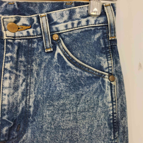 シティショップ CITYSHOP ケミカルウォッシュ 裾スリット スリムデニム レディース JPN:S