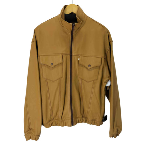 ウエストオーバーオールズ WESTOVERALLS 別注 leather track jacket メンズ FREE