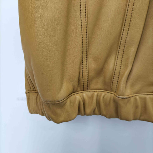 ウエストオーバーオールズ WESTOVERALLS 別注 leather track jacket メンズ FREE