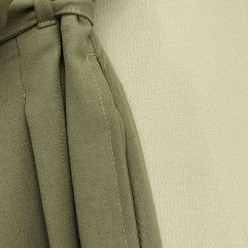 Jena espace merveilleux 24ss ハイウエストタックパンツ レディース FREE