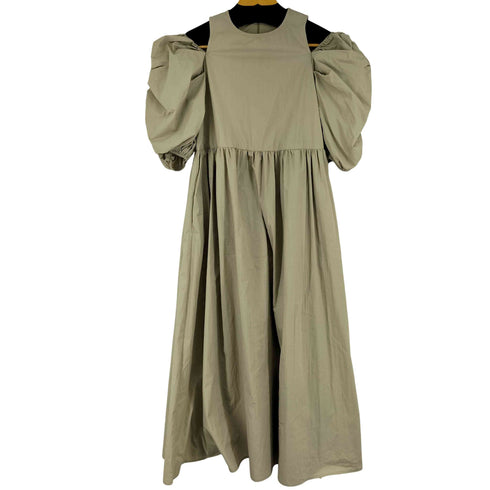 カロリナグレイサー CAROLINA GLASER タックボリューム袖 ワンピース レディース FREE