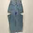 マウジー moussy CUT OUT WIDE STRAIGHT レディース 23