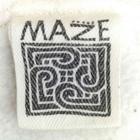 MAZE Love without boundaries アート プリント スウェット 1994© メンズ