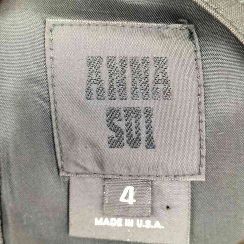 アナスイ ANNA SUI 刺繍デザインワンピース レディース 4