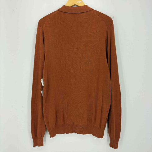 ジョスエーバンク Jos A Bank シルク100 ニットポロ メンズ import:M