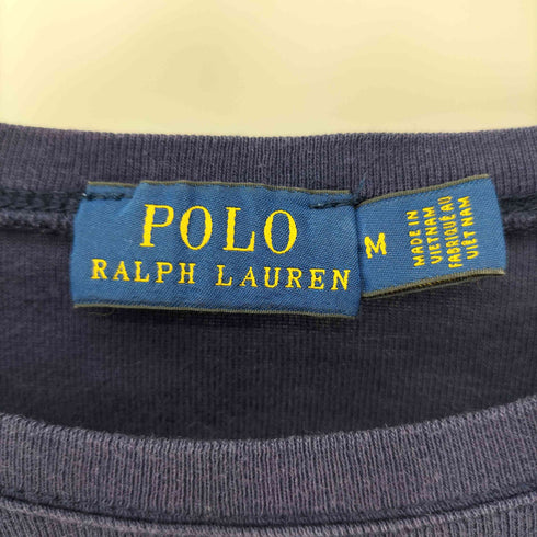 ポロラルフローレン POLO RALPH LAUREN ポニー 刺繍 L/S Tシャツ レディース import:M