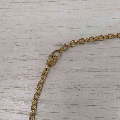 ハフ HUF FUCK IT Gold Necklace メンズ