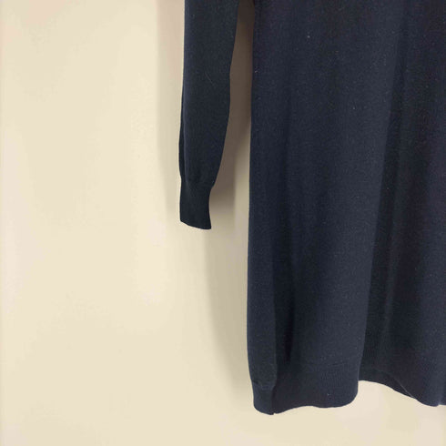 ラルフローレンスポーツ RALPH LAUREN SPORT MERINO WOOL メリノウール ビッグ ポニー 刺繍 スキッパー シャツ ニット ワンピース レディース import:L