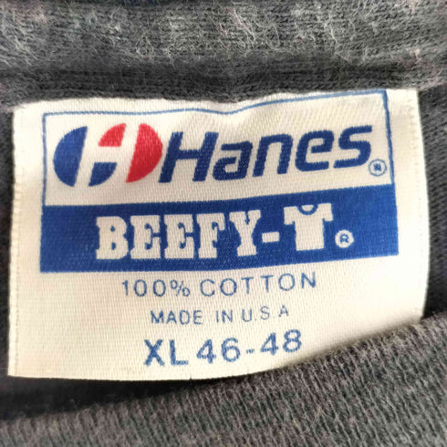 ヘインズ Hanes USA製 BEEFY IMAGINE Tシャツ ©アリ 裾&袖シングル メンズ import:XL