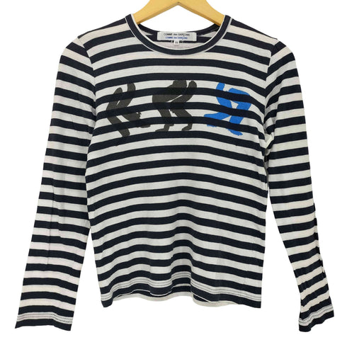コムデギャルソンコムデギャルソン COMME des GARCONS COMME des GARCONS プリントボーダーカットソー レディース JPN:XS