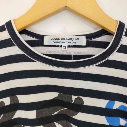 コムデギャルソンコムデギャルソン COMME des GARCONS COMME des GARCONS プリントボーダーカットソー レディース JPN:XS