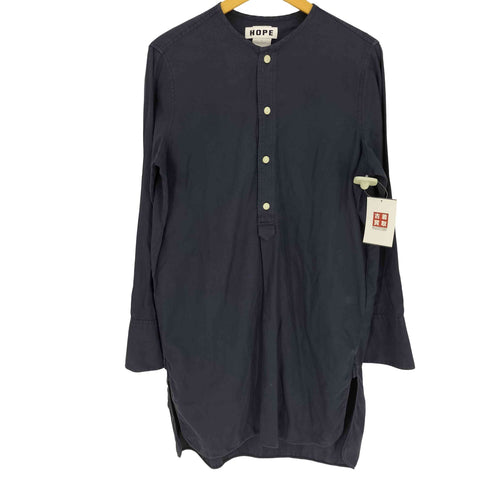 ホープ HOPE Dusk Shirt ダスク シャツ グランパ シャツ レディース 34