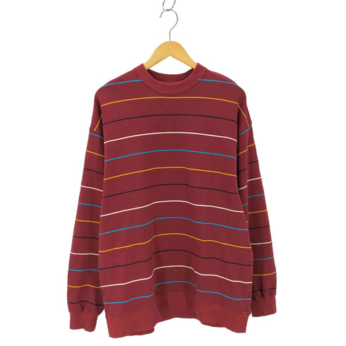 ビームス BEAMS ワイド ボーダー スウェット メンズ JPN:M