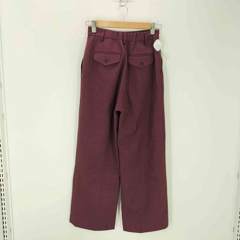 レイビームス Ray BEAMS シャーク ツイード ワイド パンツ レディース JPN:0