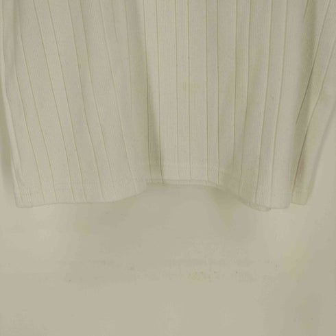アールエイチシーロンハーマン RHC Ron Herman 凹凸 リブ Uネック Tシャツ レディース import:S