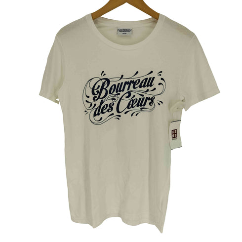 SACREBLEU Bourreau des Coeurs プリント Tシャツ レディース import:S