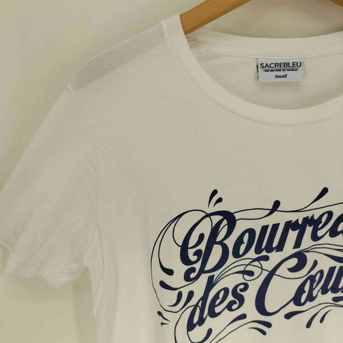 SACREBLEU Bourreau des Coeurs プリント Tシャツ レディース import:S