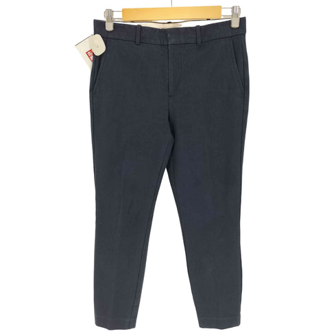 ポロラルフローレン POLO RALPH LAUREN コットン ナイロン ストレッチ テーパード スラックス パンツ レディース 4