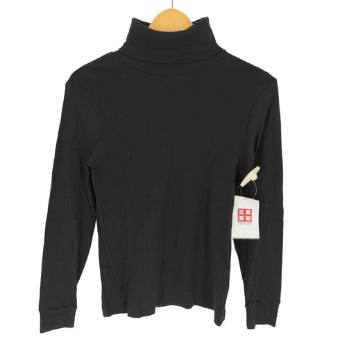 サンスペル Sunspel 英国製 コットン タートルネック L/S カットソー レディース import:M