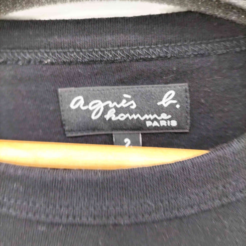 アニエスベーオム Agnes b.homme ロゴプリント Tシャツ メンズ 2