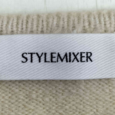 スタイルミキサー STYLEMIXER シームデザインニットカーデ レディース FREE