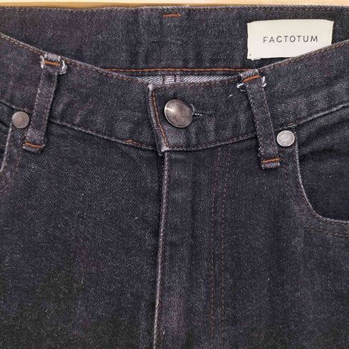 ファクトタム FACTOTUM ブーツカットデニム レディース JPN:34