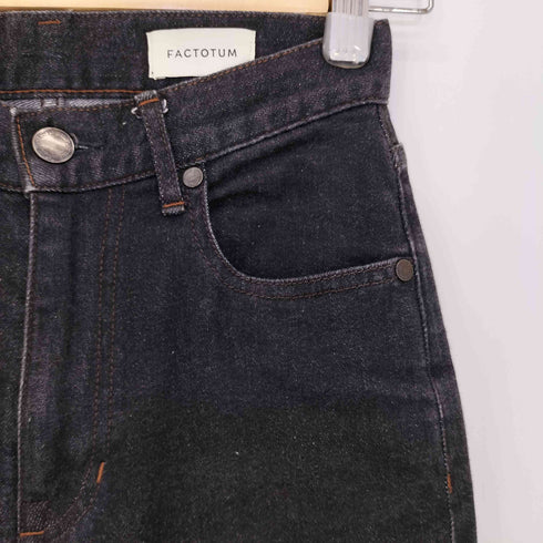 ファクトタム FACTOTUM ブーツカットデニム レディース JPN:34